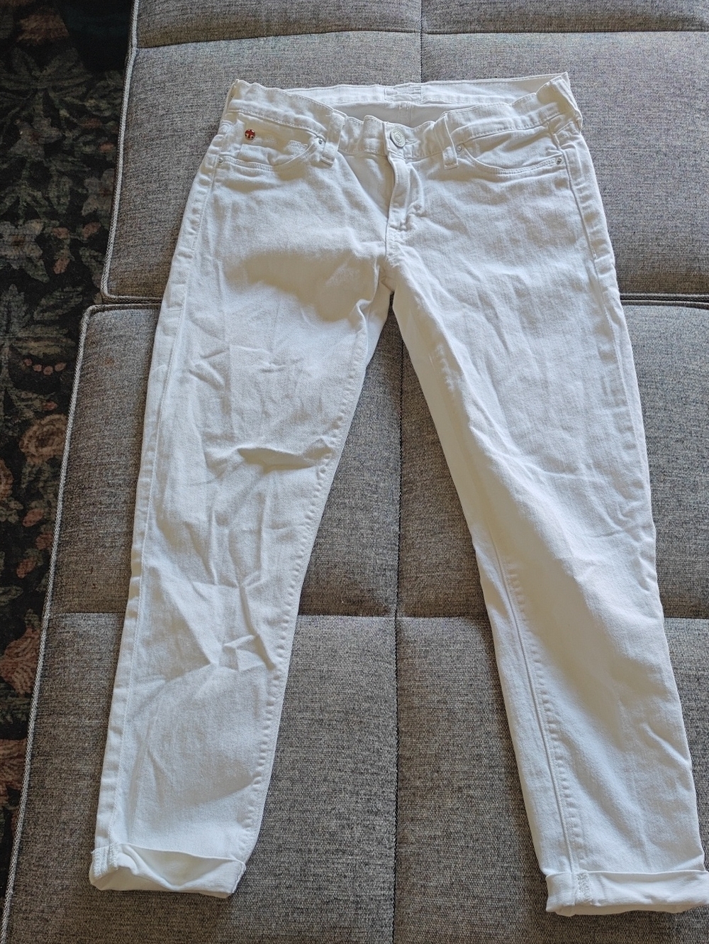 Hudson Jeans White Skinny Women’s Jeans
